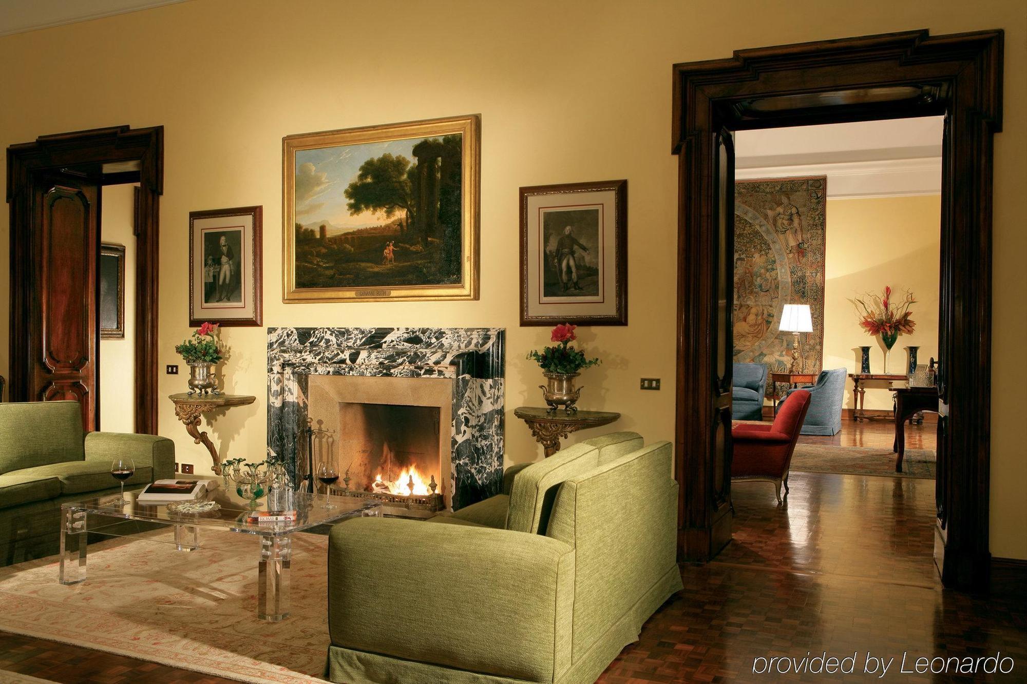 רומא Villa Spalletti Trivelli - Small Luxury Hotels Of The World מראה פנימי תמונה