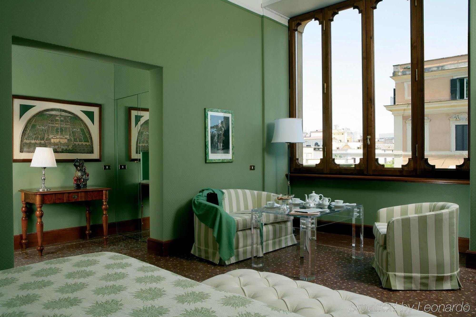 רומא Villa Spalletti Trivelli - Small Luxury Hotels Of The World חדר תמונה
